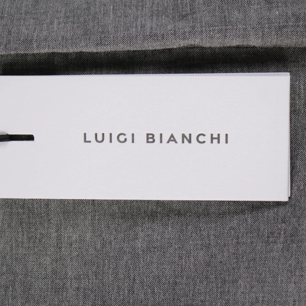 Luigi Bianchi Sartoria NWT Wool Sport Coat / Jacket Size 52R (42R US) In Beige